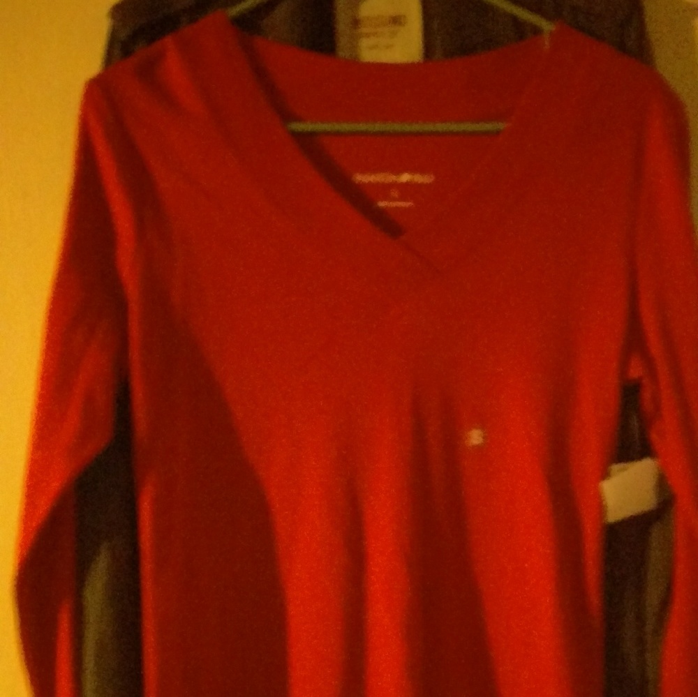 Long sleeve v neck