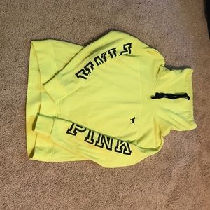 PINK cowl neck sweat shirt