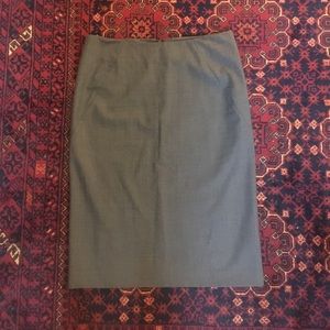 Theory Golda Pencil Skirt Gray Size 4