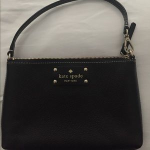 Kate Spade Black Wristlet