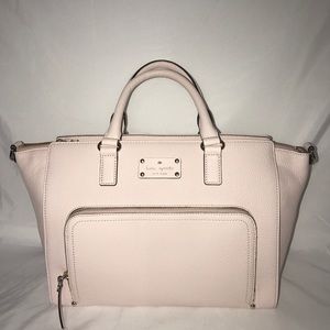 Very light baby pink Kate Spade handbag!!