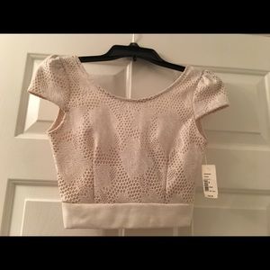 Ivory Crop Top