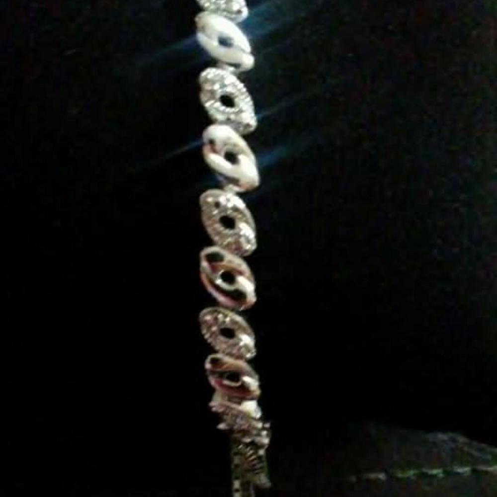 Solid Sterling Silver & Diamond Accents - image 3