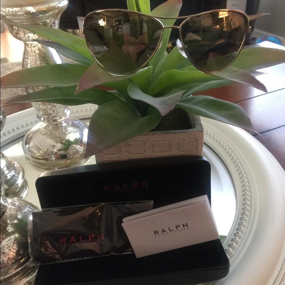 Ralph Lauren Tortoise Sunglasses New