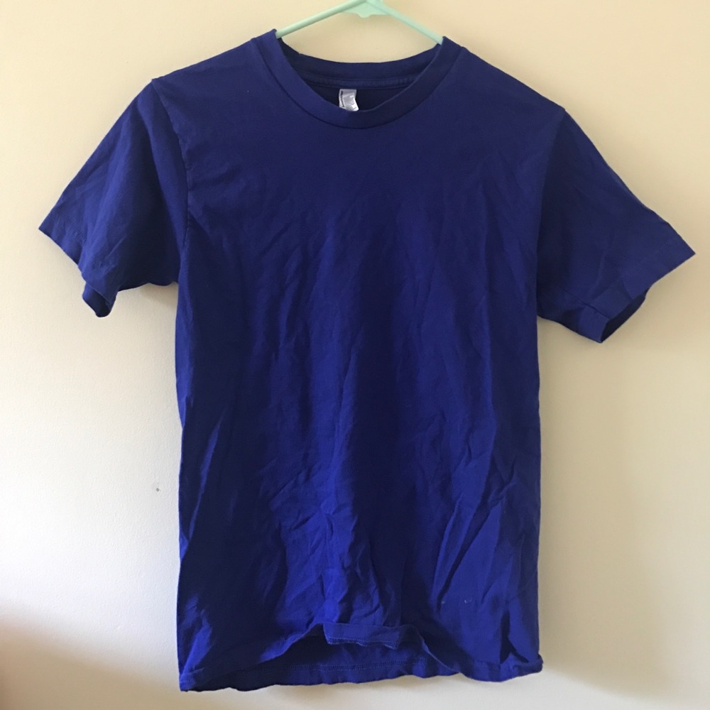 American Apparel Blue T-shirt