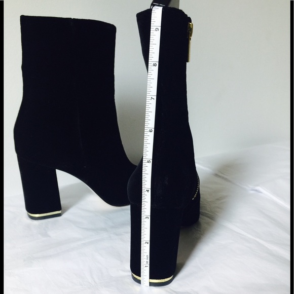 New Michael Kors  Suede velvet Ankle Boots - Picture 4 of 8