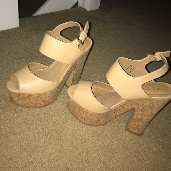 Aldo genuine leather platforms!!! - Picture 1 of 4