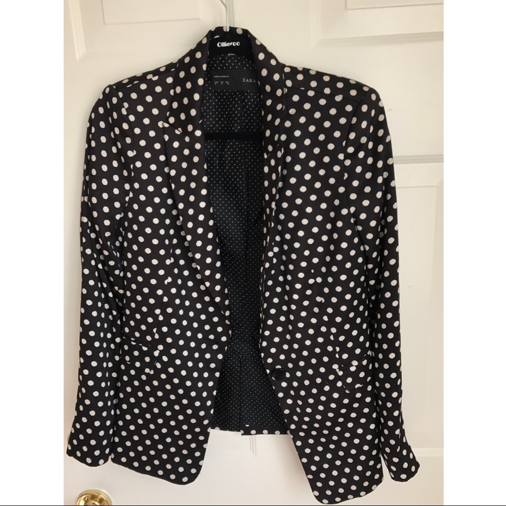 Zara blasa size M polka dot