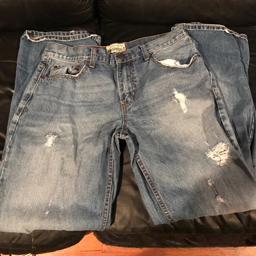 Size 32W 32L Aeropostale blue jeans