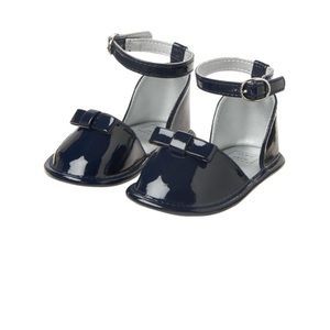 JANIE AND JACK I Size 2 I Navy patent flat