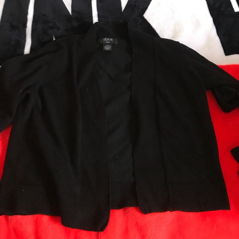 Verve Black Cardigan