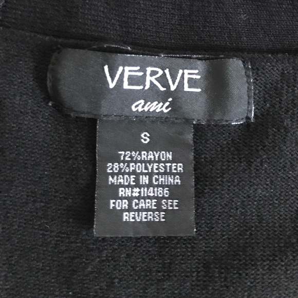 Verve Black Cardigan - Picture 4 of 4