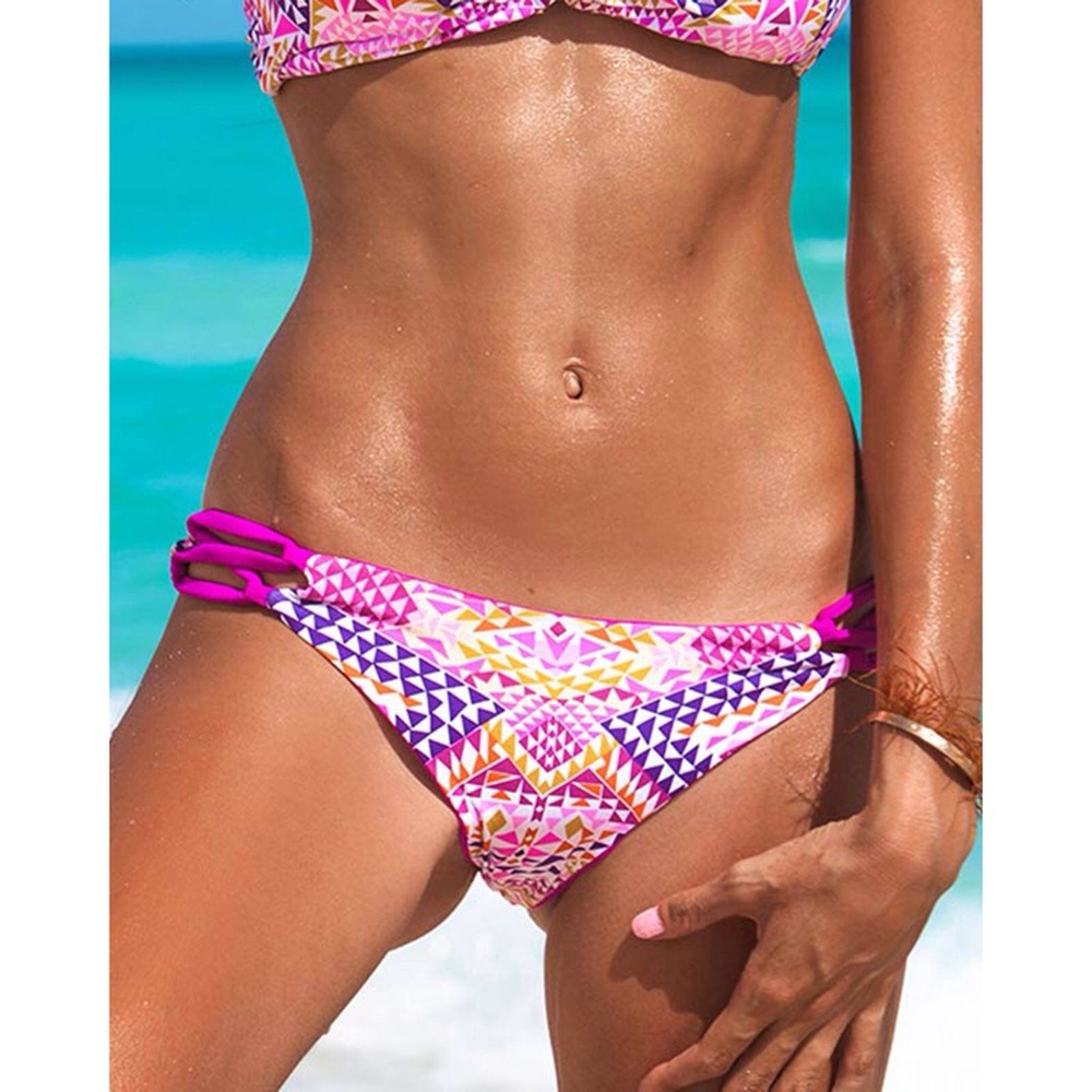 Khongboon Alcudia Reversible SwimSuit Bottom Sz Sm