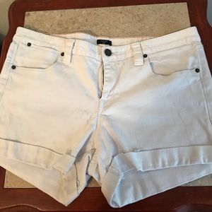 J crew white jeans shorts