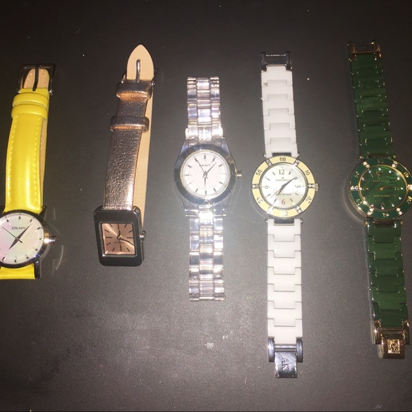 4 WATCH BUNDLE!!!! Ann Klein,Nine West,DKNY (with box) - Picture 2 of 6