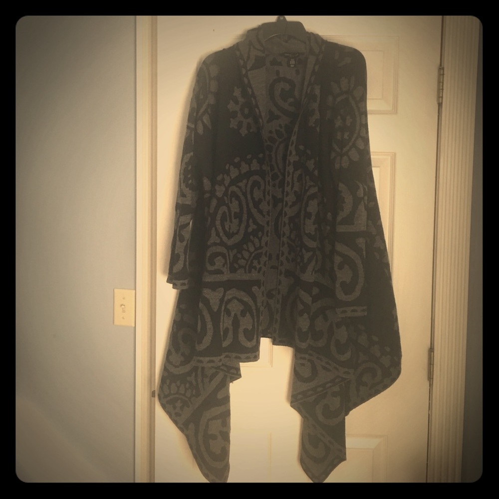 Adrienne vitadini plus size open front cardigan