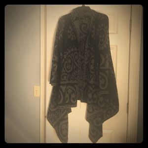 Adrienne vitadini plus size open front cardigan