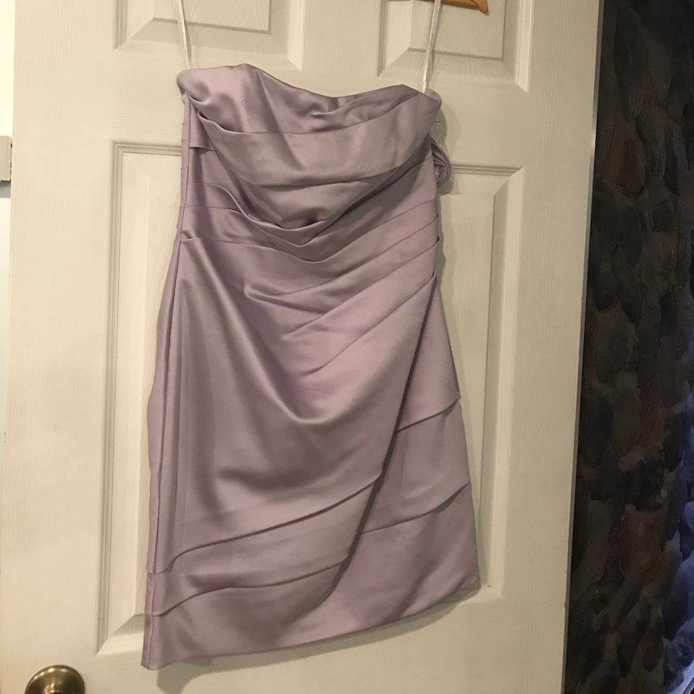 Lavender strapless sz6