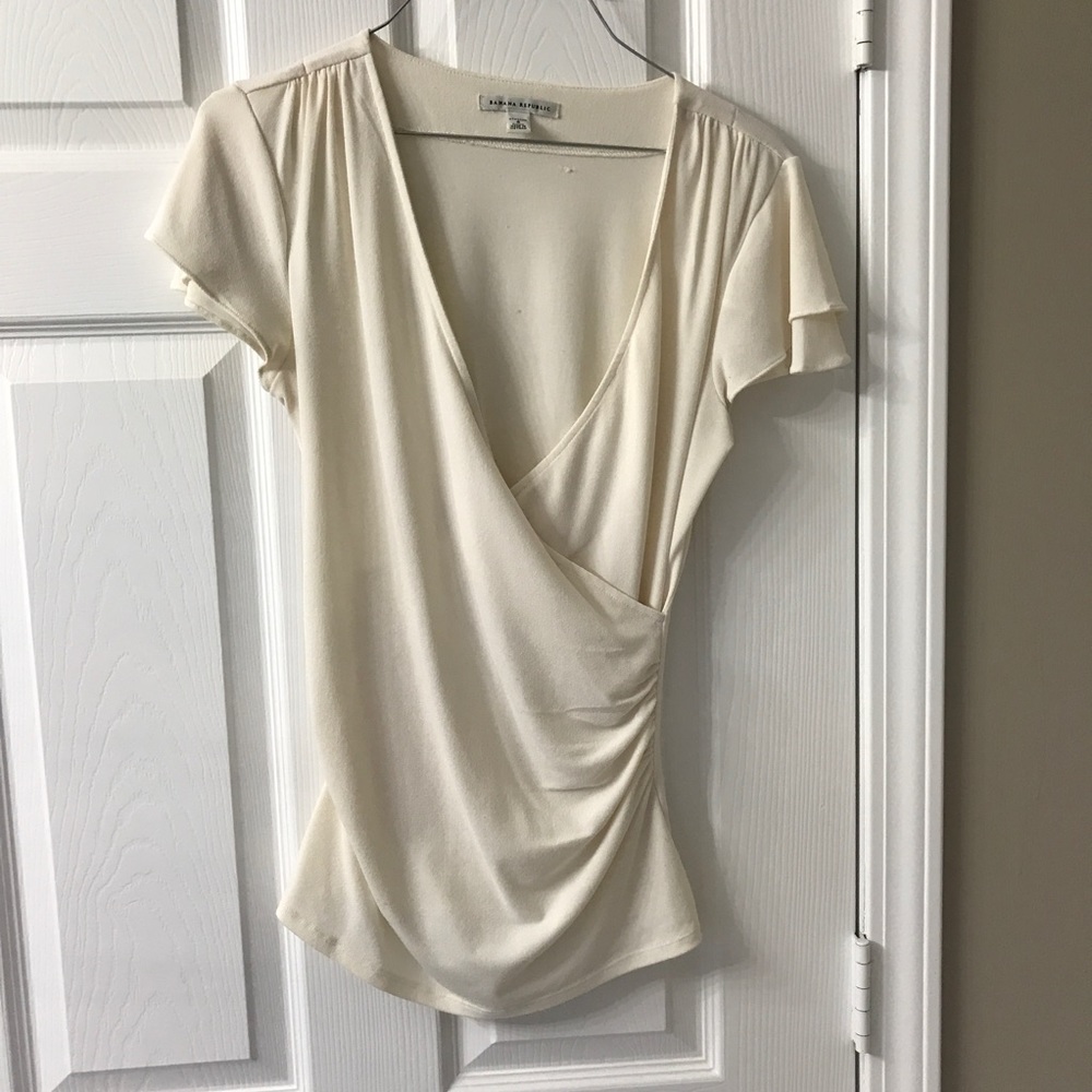 Banana Republic wrap top