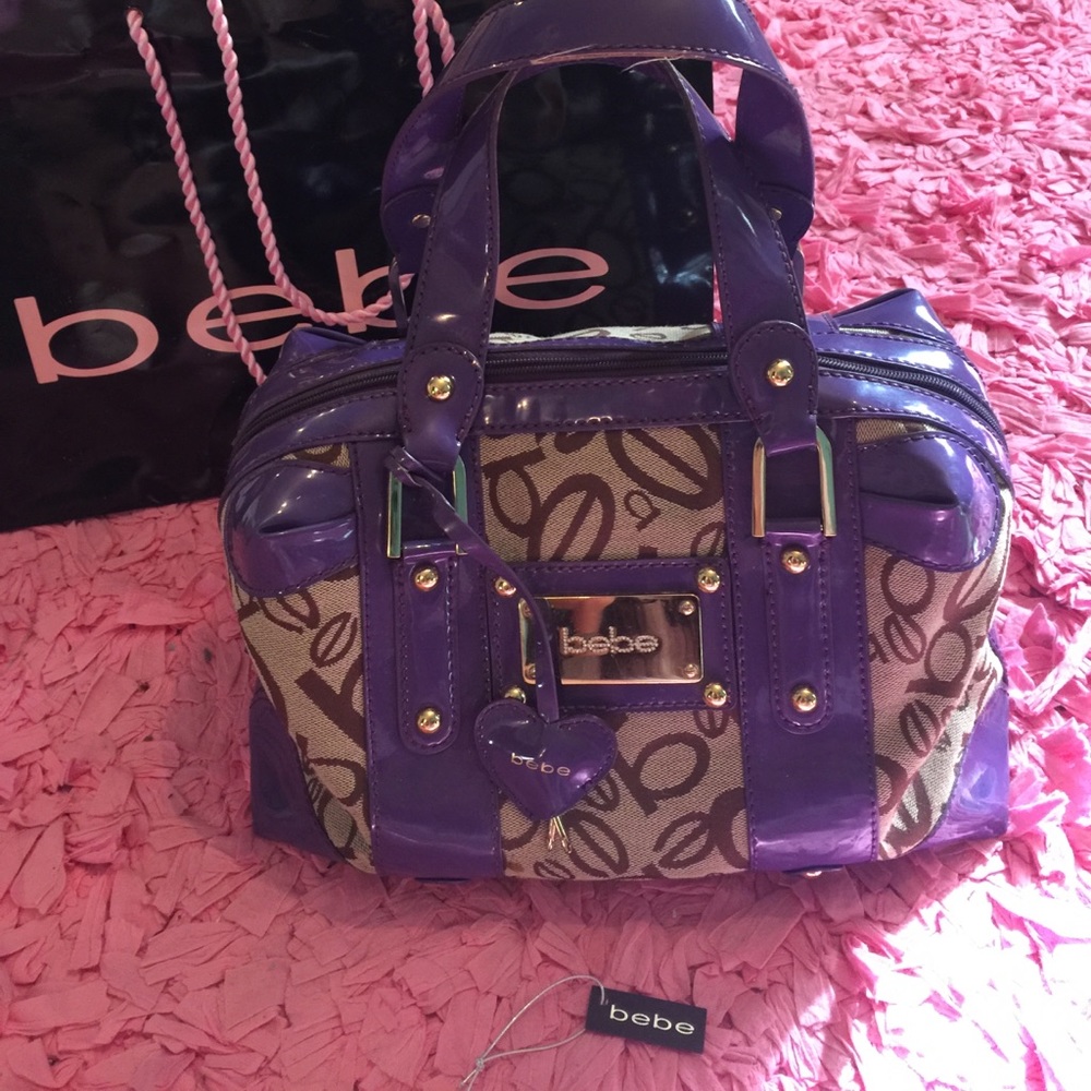 Bebe Logo Satchel