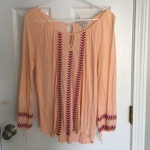 American Eagle Lightweight Boho Top