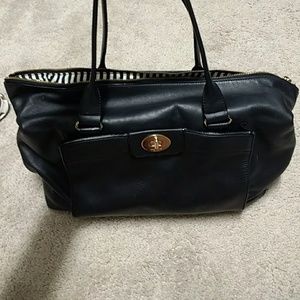 Black handbag