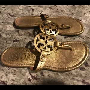 Tory Burch gold millers