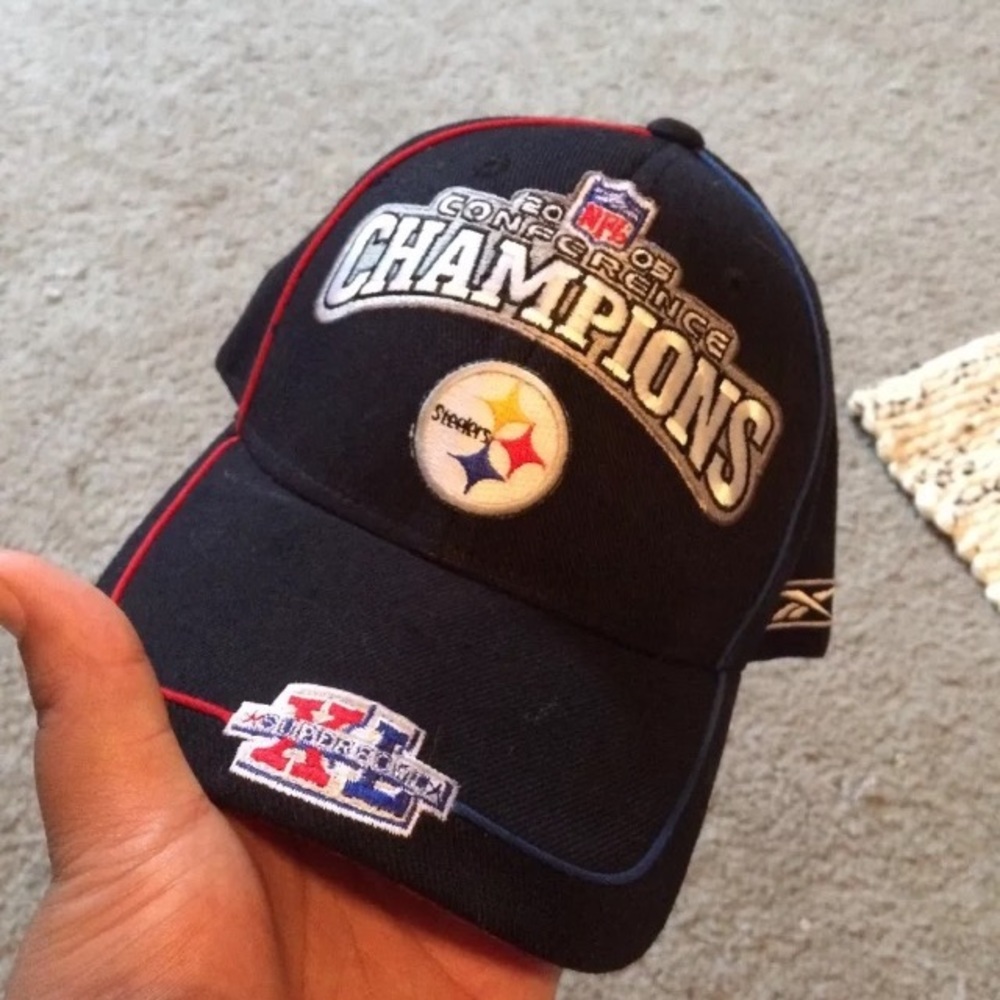 NFL Reebok 2005 Steelers Conference Champions Hat