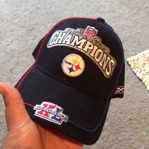 NFL Reebok 2005 Steelers Conference Champions Hat