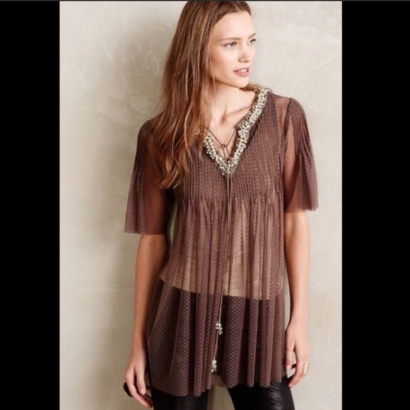 Hemant & Nandita Tops - Hemant & Nandita jeweled tunic Hemant & Nandita Tops - Hemant & Nandita jeweled tunic