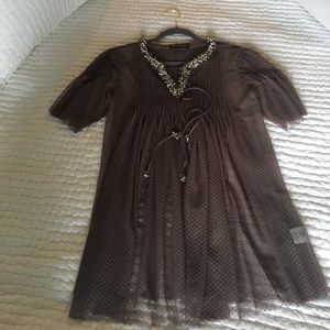 Hemant & Nandita Tops - Hemant & Nandita jeweled tunic Hemant & Nandita Tops - Hemant & Nandita jeweled tunic