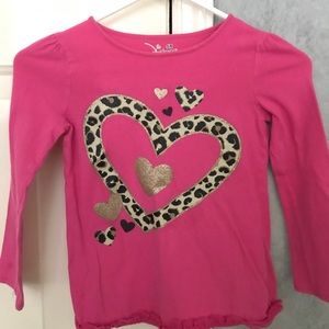 Pink long sleeve top