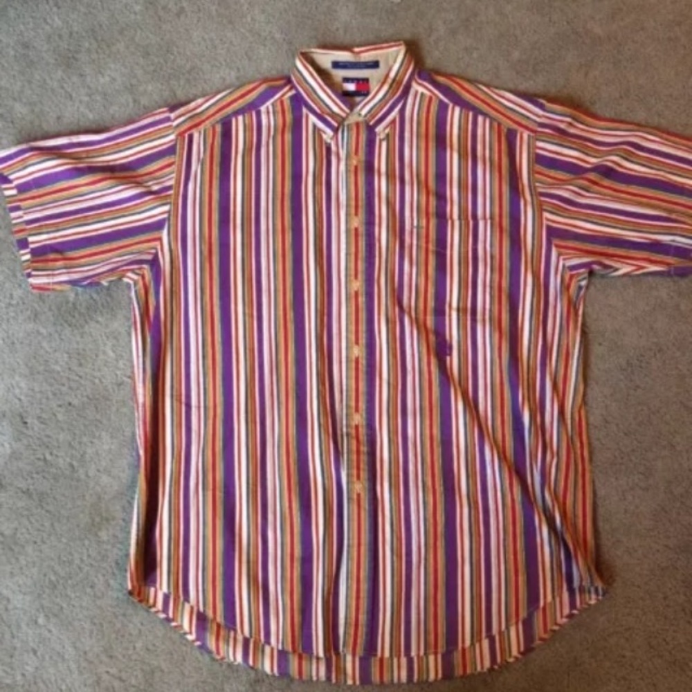 Vintage Tommy Hilfiger Button-Down Size Large