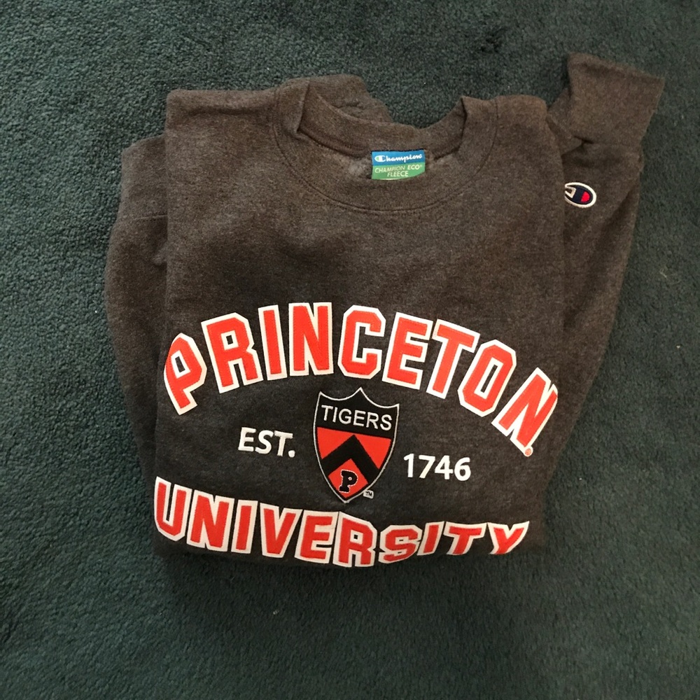 Princeton University Crew Neck Sweatshirt