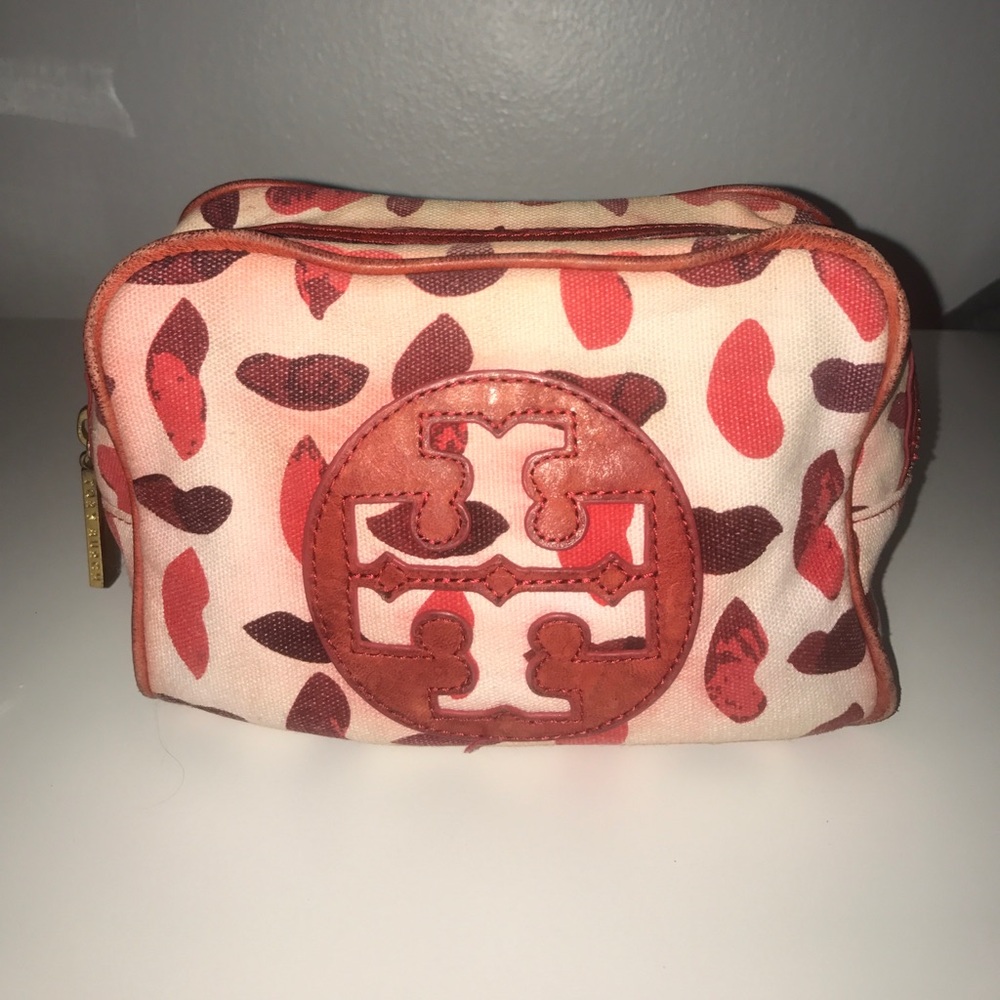 Tory burch makeup bag
