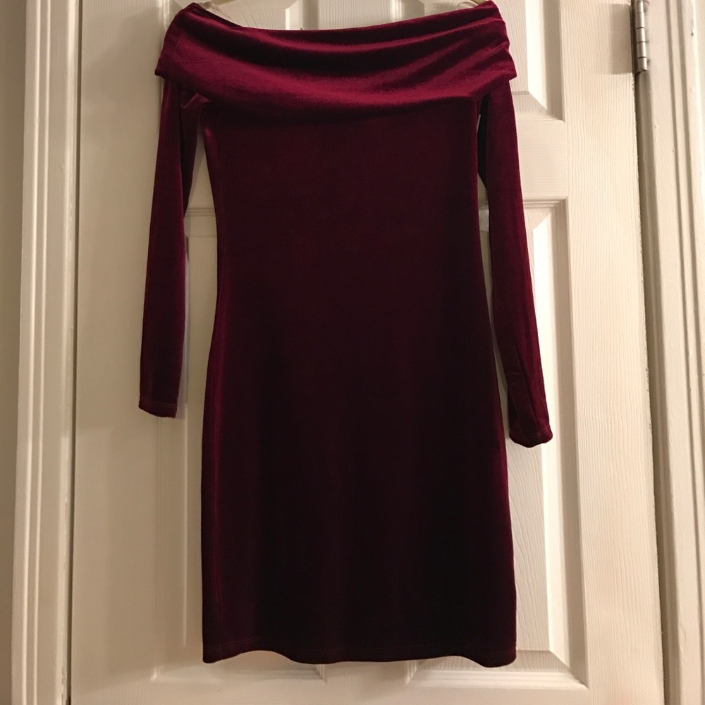 Forever 21 Mini Velvet Dress
