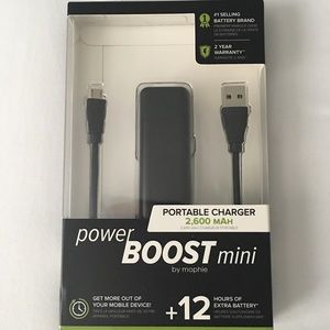 Power Boost Mini Universal Battery by Mophie.