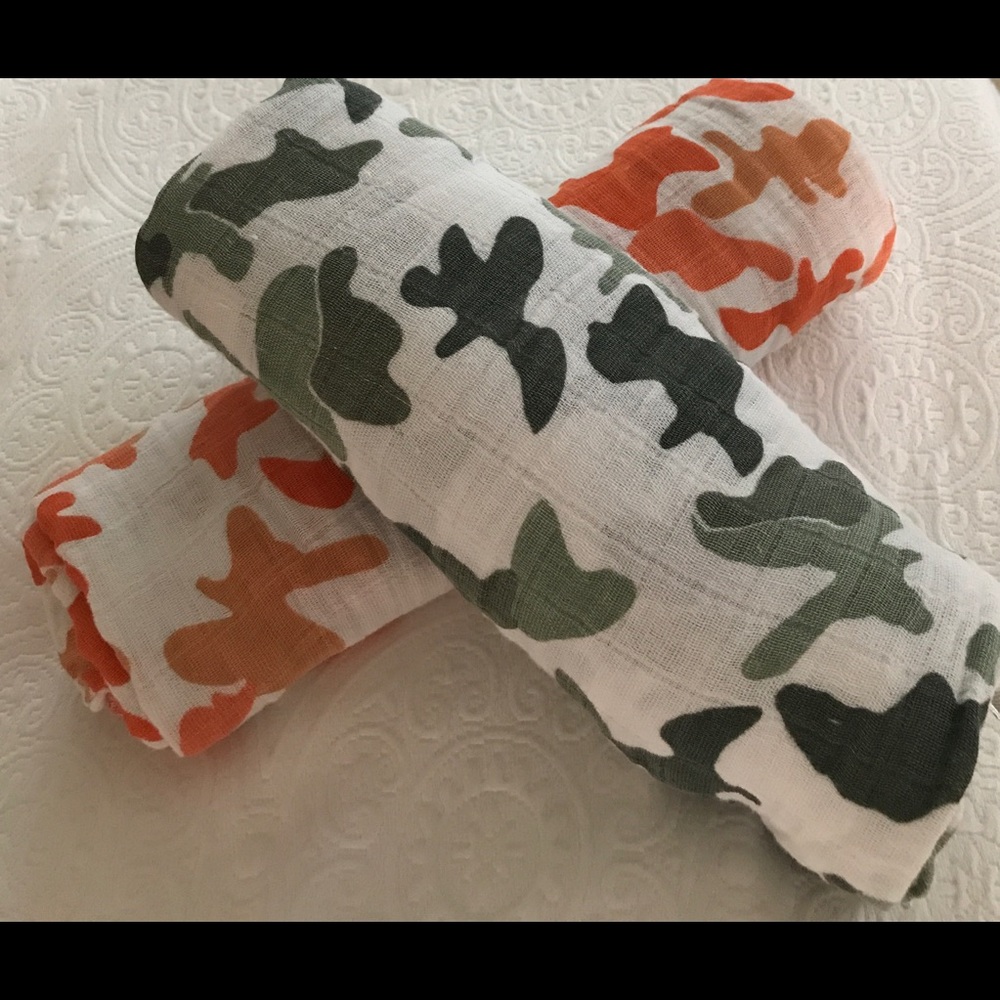 Aden and Anais Swaddle Blankets - Set of 2