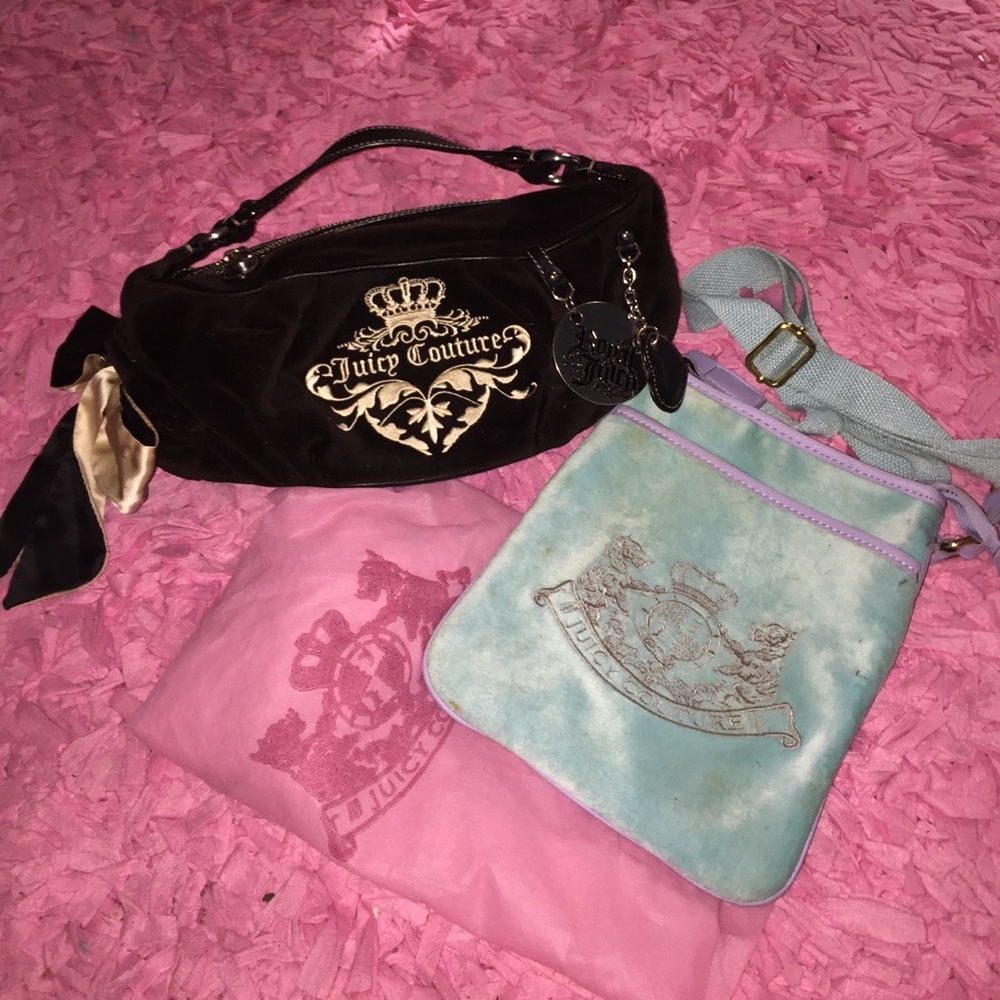 2 Juicy Couture Purses🚨🚨🚨SOLD!!