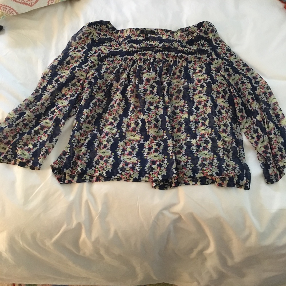Jessica Simpson sheer plus size top
