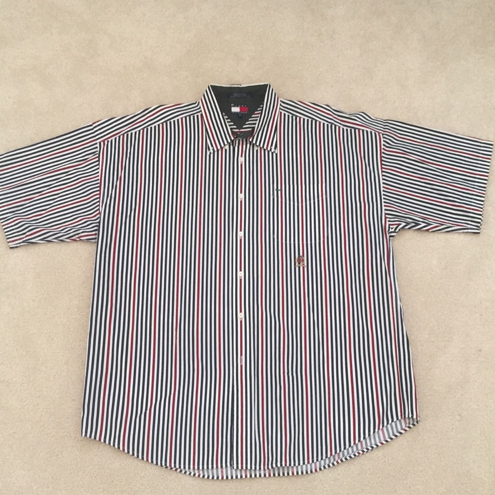 SALE! Tommy Hilfiger Vintage 90's Multicolor Strip
