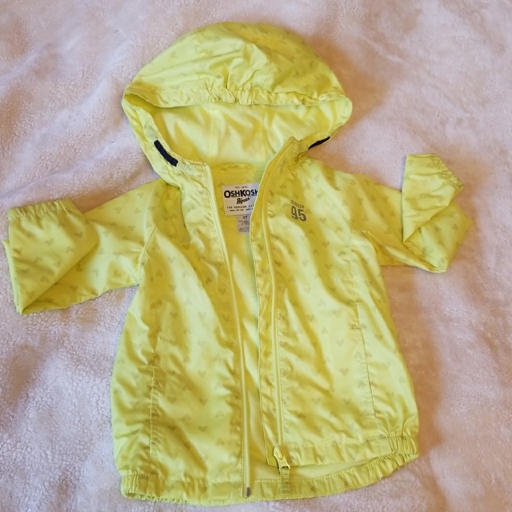 Windbreaker Jacket Neon yellow