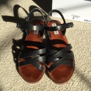Steve Madden Sweeti Sandals - Black