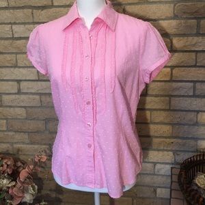 Lilly Pulitzer pink blouse