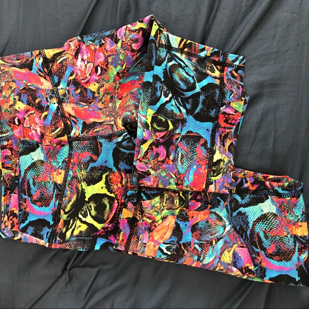 Flywheel Workout Crop Legging (Like Soul Cycle)