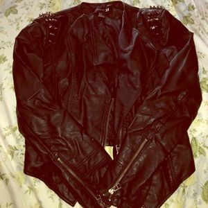Women's Forever21 leather jacket
