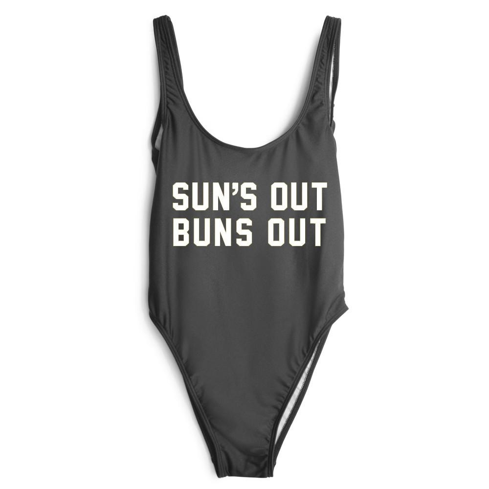 Private Party Sun's Out Buns Out One Piece.