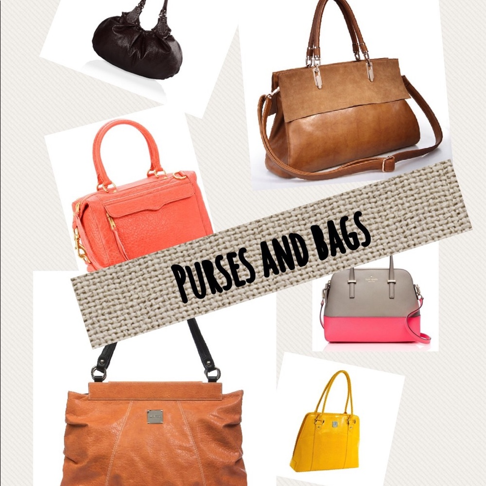 Purses and bags below here