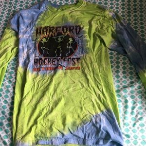 Tye Dye Field hockey long sleeve tee!