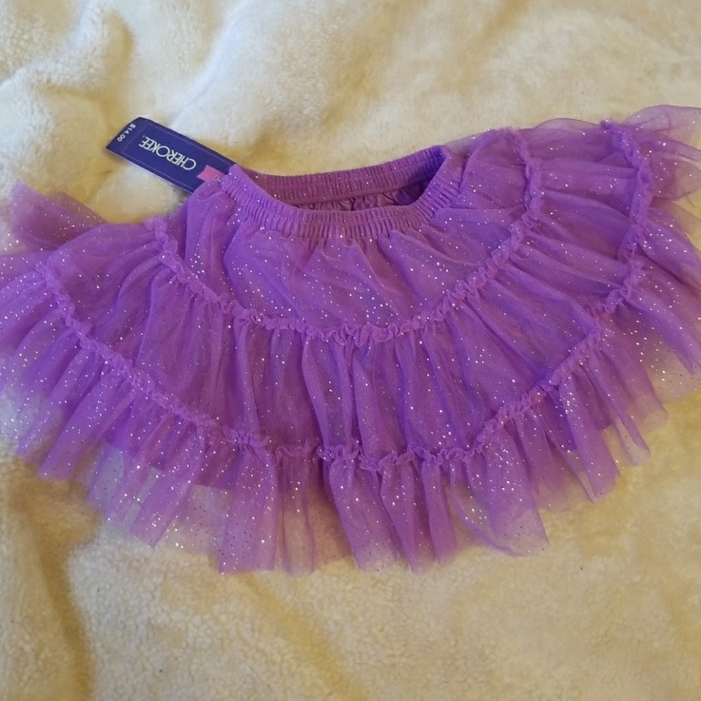 Purple Tutu new with tags includes under panty